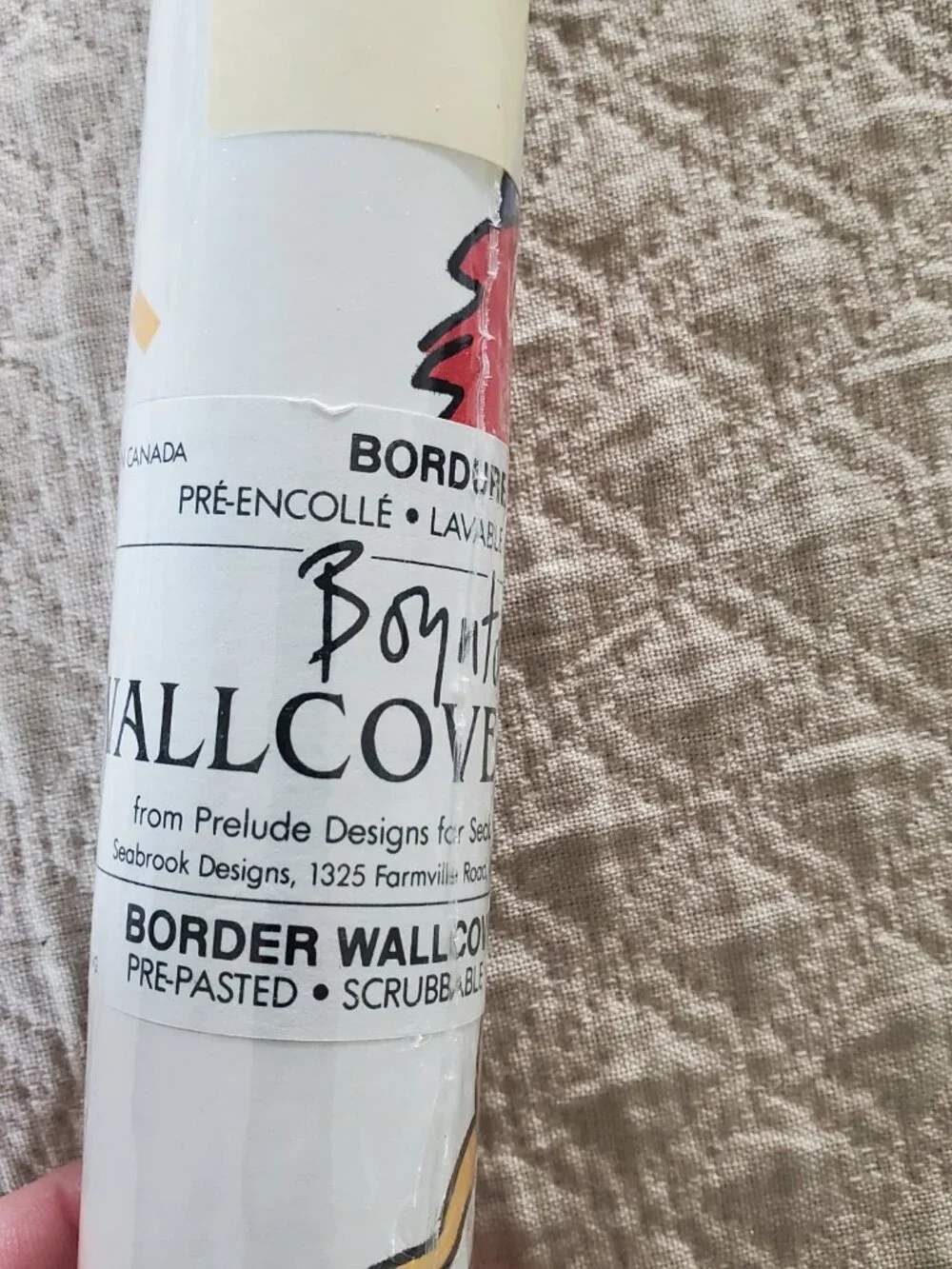 Boynton Wallcovering Border Pattern BY420B Animals Marching Playing Instruments